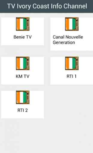 TV Ivory Coast Info Channel 1