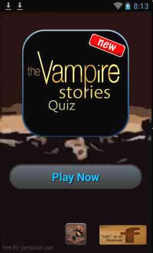 Vampire Stories Quiz for Fun 1