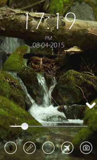 Waterfall Keypad lock Screen 3