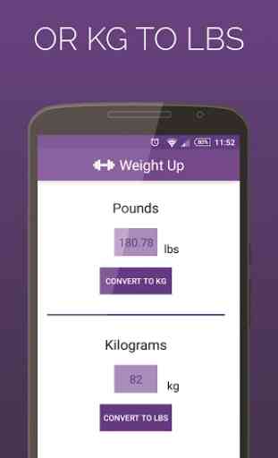 Weight Up - lbs & kg Converter 3