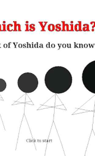 Which is Yoshida? 3