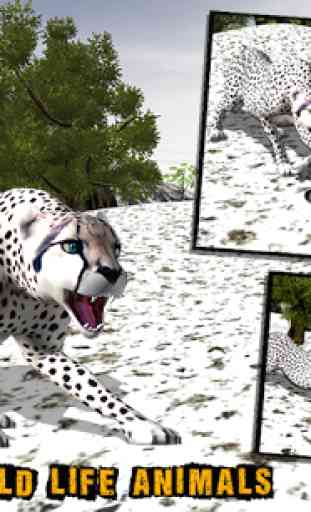 Wild Snow Leopard Survival Sim 3