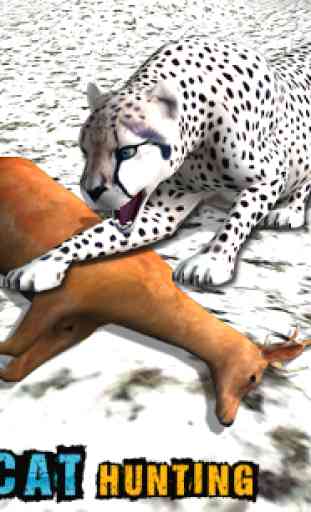 Wild Snow Leopard Survival Sim 4