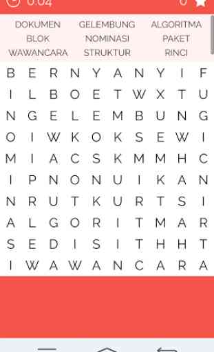 Word Search Indonesian 2