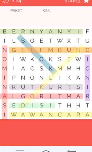 Word Search Indonesian 3