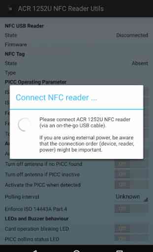 ACR 1252 USB NFC Reader Utils 1