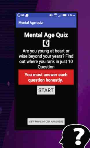 Age Quiz -Test your Mental Age 1