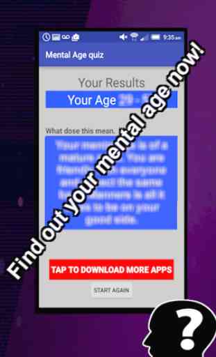 Age Quiz -Test your Mental Age 3
