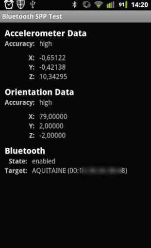 Bluetooth SPP Test 1
