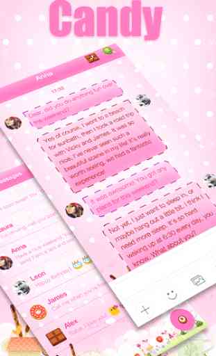 Candy Messages Theme 1