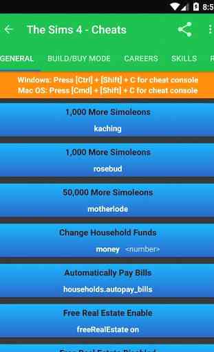 Cheats For The Sims 3