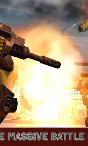 City Battle Mech Wars 3D PvP 2