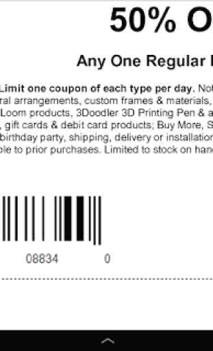 Coupons for Michaels Canada 3