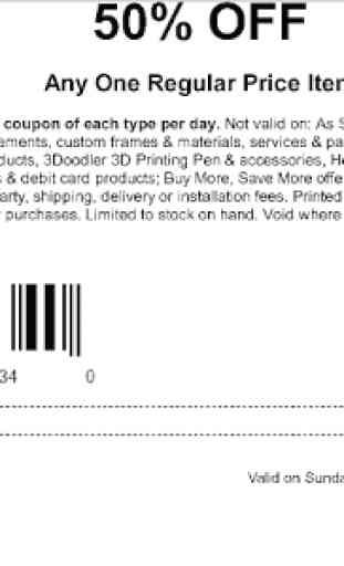 Coupons for Michaels Canada 4