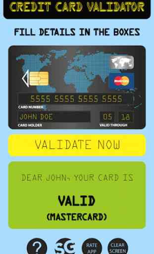 Credit Card Validator 2