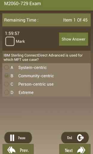 CT M2060-729 IBM Exam 3