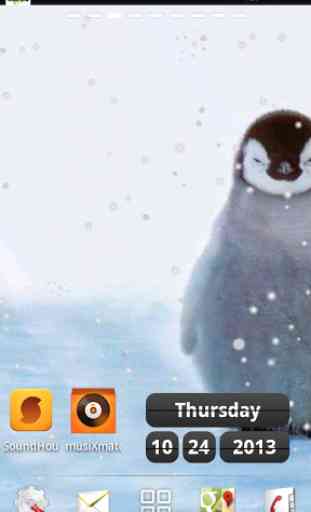 cute penguin live wallpaper 1