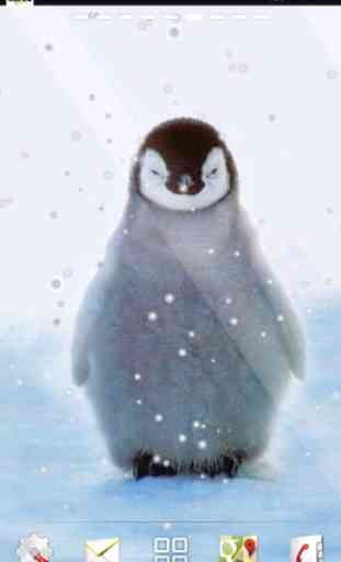 cute penguin live wallpaper 3