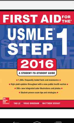 First Aid USMLE Step 1 2016 1