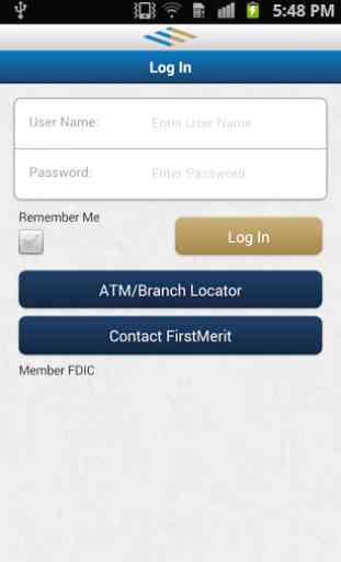 FirstMerit Mobile Banking 1