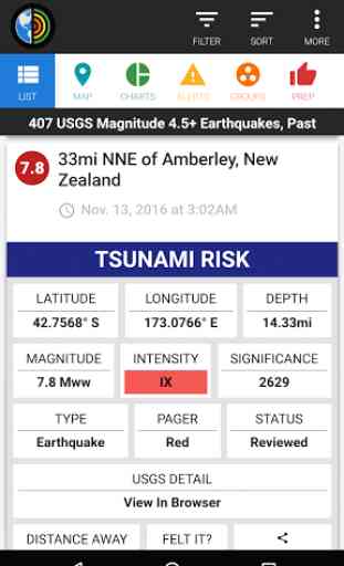 GeoTremor Earthquake Tracker 2