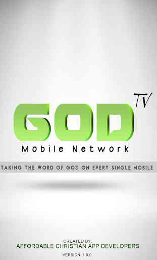 God Tv Mobile Network App 1