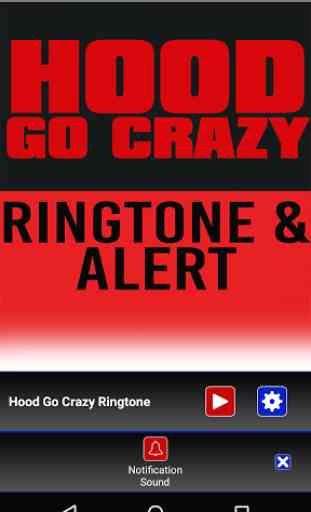Hood Go Crazy Ringtone & Alert 3