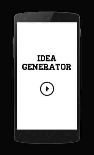 Idea Generator 1