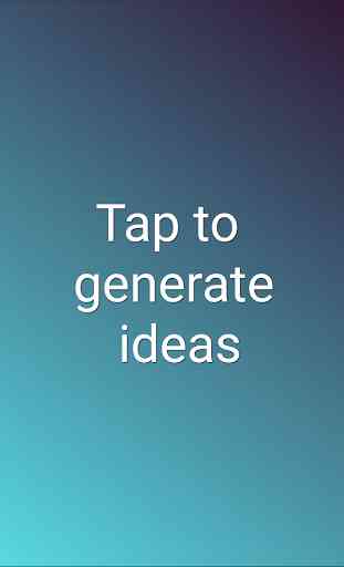 Idea Generator 1