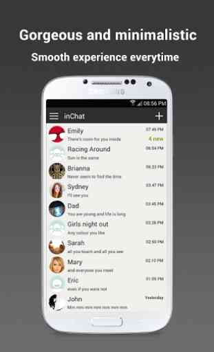 inChat plus SMS 1