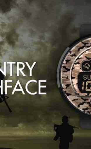 Infantry Watchface Free 2