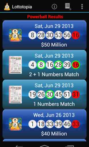 Lottery Results Ticket Checker 2