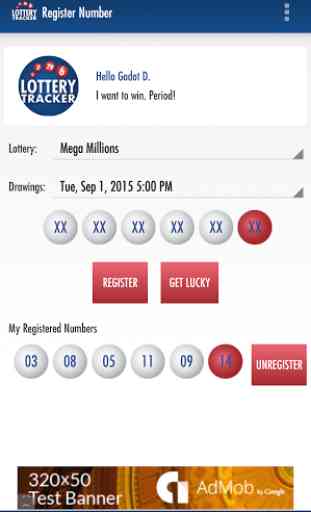 Lottery Tracker 3
