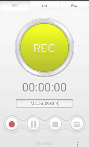 MAVEN Voice Recorder (MP3, NS) 2