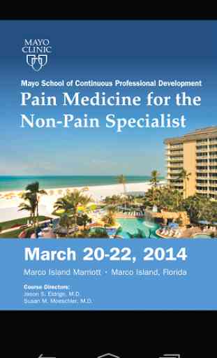 Mayo Clinic Pain Med Course 1