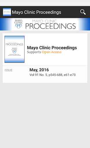 Mayo Clinic Proceedings 4