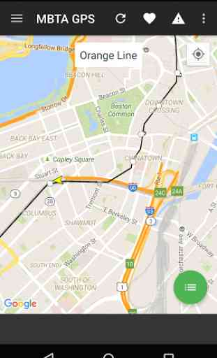 MBTA GPS - Track the T 1