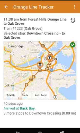 MBTA Orange Line Tracker 1