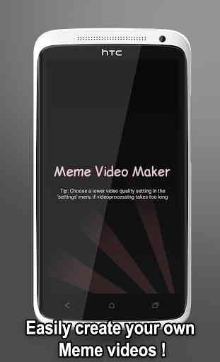 MEME Video Maker Free 1