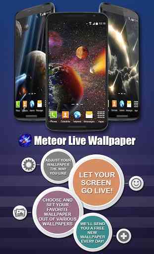 Meteor Live Wallpaper 1
