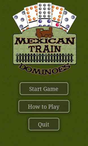 Mexican Train Dominoes 1