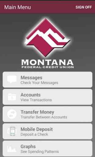 Montana FCU Mobile App 2