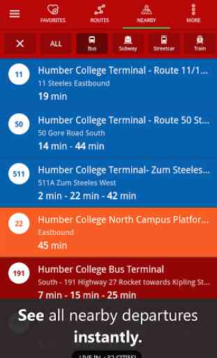 My TTC: Real-Time Transit App 1