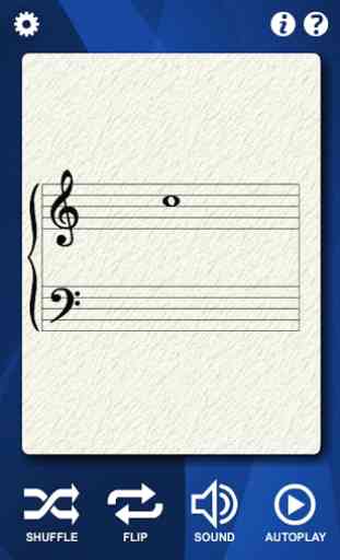 Piano Notes Flash Cards 1
