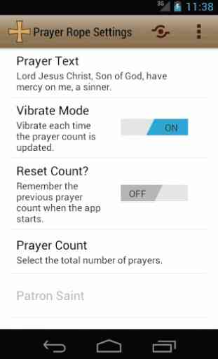 Prayer Rope for Android 2
