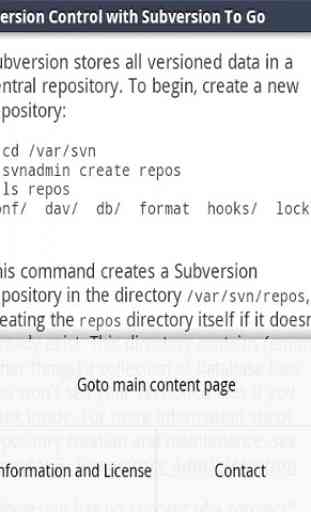 Subversion Documentation To Go 2