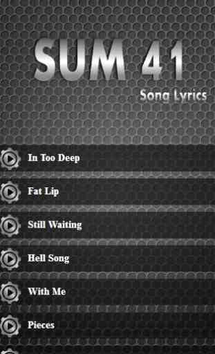 Sum 41 Album Lyrics 2