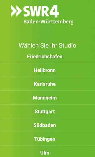 SWR4 Baden-Württemberg Radio 1