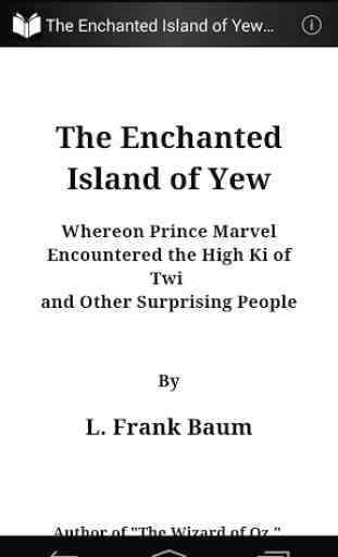 The Enchanted Island of Yew 1