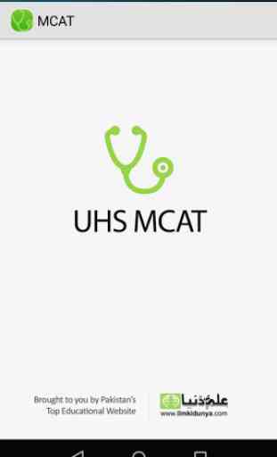 UHS MCAT Test Prep 1